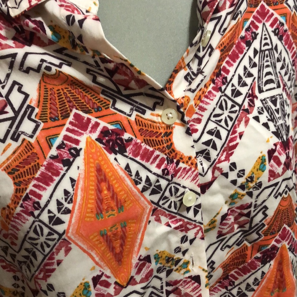 Colourful Aztec crop top - Picture 2 of 6